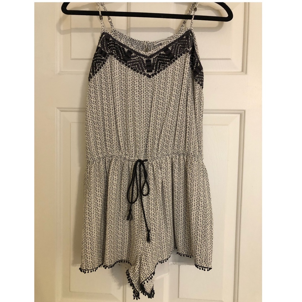 American eagle patterned romper
